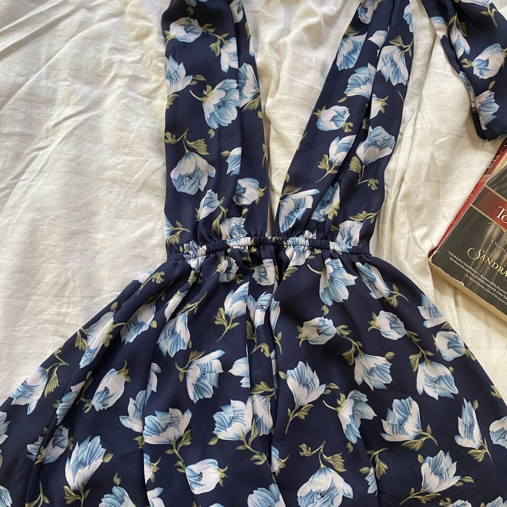 Multiple ways to wear tie romper
